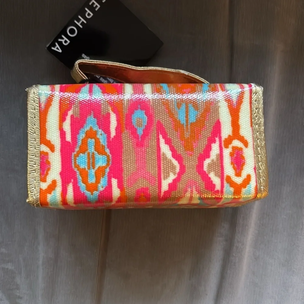 Sephora Las Vegas Mini Pack Pink and Orange Cosmetic Bag - Picture 3 of 11